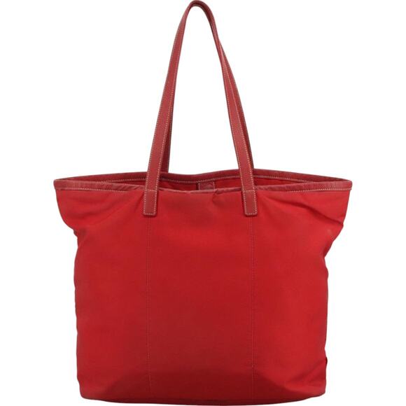 PRADA Tote Bag Nylon Red - Picture 2 of 16